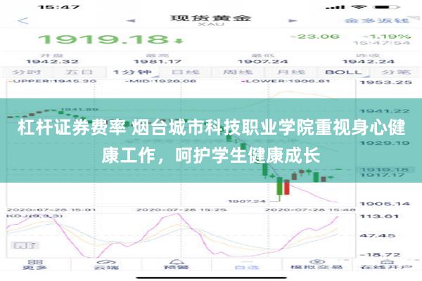 杠杆证券费率 烟台城市科技职业学院重视身心健康工作，呵护学生健康成长