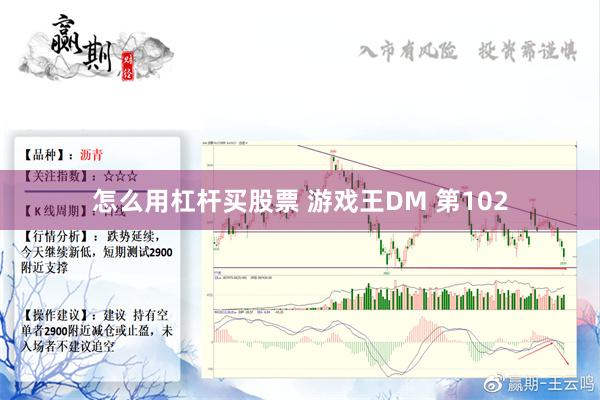 怎么用杠杆买股票 游戏王DM 第102