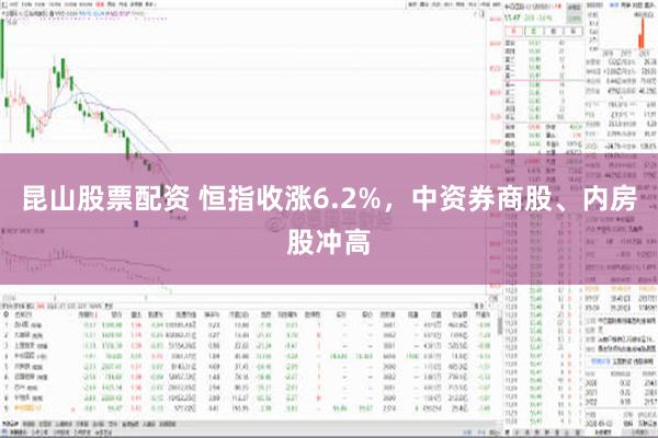 昆山股票配资 恒指收涨6.2%，中资券商股、内房股冲高