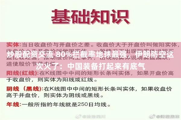 炒股配资交流 80%拦截率地球最强，伊朗防空这次火了：中国装备打起来有底气