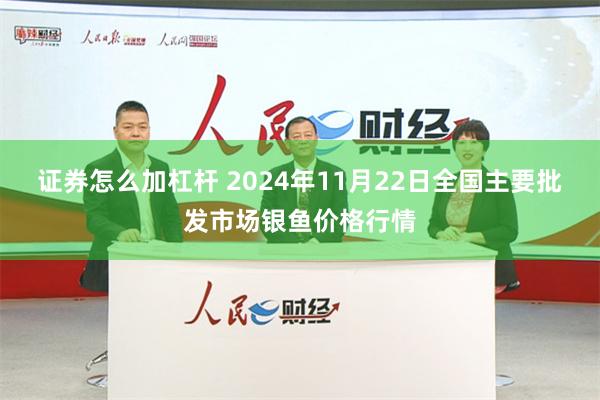 证券怎么加杠杆 2024年11月22日全国主要批发市场银鱼价格行情